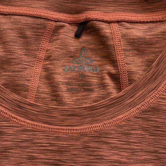 Prana Orange Vertex Body Con Midi Dress - Picture 11 of 16